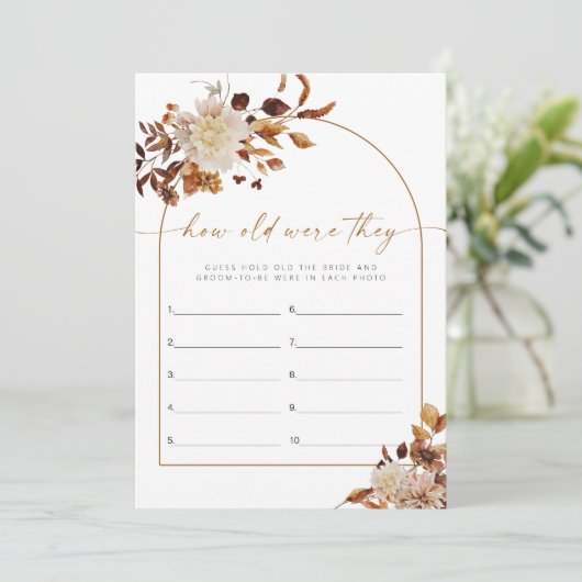 タリア・ボホ乾燥フローラ彼らはゲームをいくつだった 招待状 (スタンド正面)