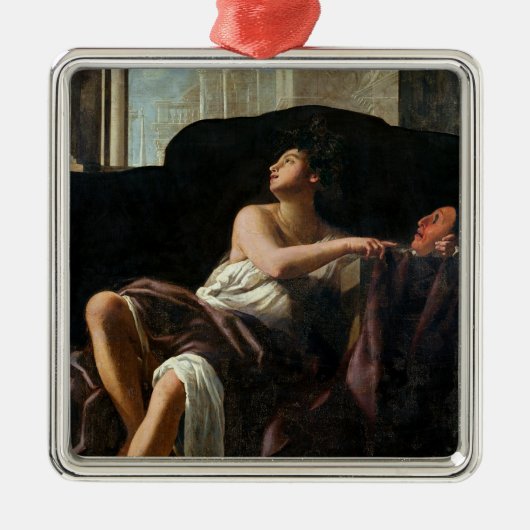 タリア、喜劇のムーサ メタルオーナメント (正面)