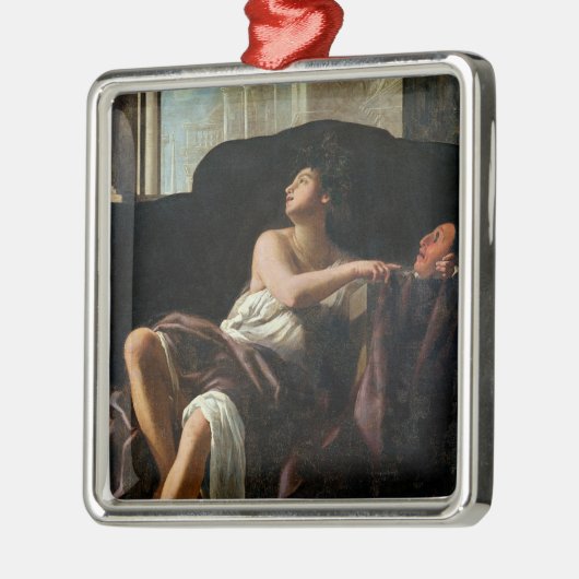 タリア、喜劇のムーサ メタルオーナメント (左)