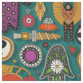 タリスマンズビリディアン ファブリック (クローズアップ)