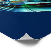 タリスマン2抽象芸術アート ポスター (角)