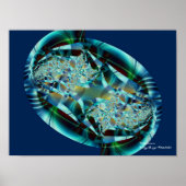 タリスマン2抽象芸術アート ポスター (正面)