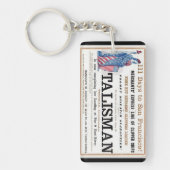 タリスマン・クリッパー船1855航海 キーホルダー (正面)