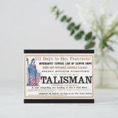 タリスマン・クリッパー船1855航海 ポストカード (スタンド正面)