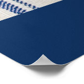 タリス&テフィリン – マゼルトフ書ィー自分の文字 ポスター (角)