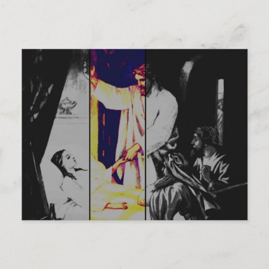 タリタ・クム！　マルコ 5-38:43 ポストカード (正面)