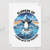 タリフおもしろいェに対するペンギンの抗議 シーズンカード (正面/裏面)