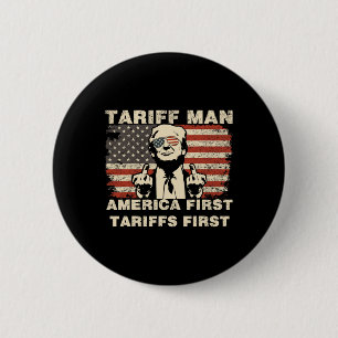 タリフおもしろいタリフミームアメリカ初 缶バッジ