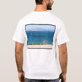 タリファのビーチ、スペイン Tシャツ (裏面)
