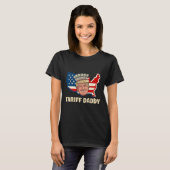 タリフダディおもしろいトランプ Tシャツ (正面フル)
