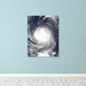 タリム台風 キャンバスプリント (インサイチュ (ウッドフロア))