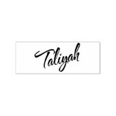 タリヤの名前の抑圧的なフォント ラバースタンプ (インプリント)