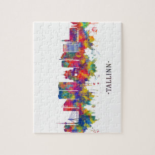 タリンエストニアスカイライン ジグソーパズル