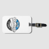 タリンエストニアヴィンテージロゴ ラゲッジタグ (正面横)