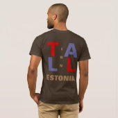 タリンエストニア Tシャツ (裏面フル)