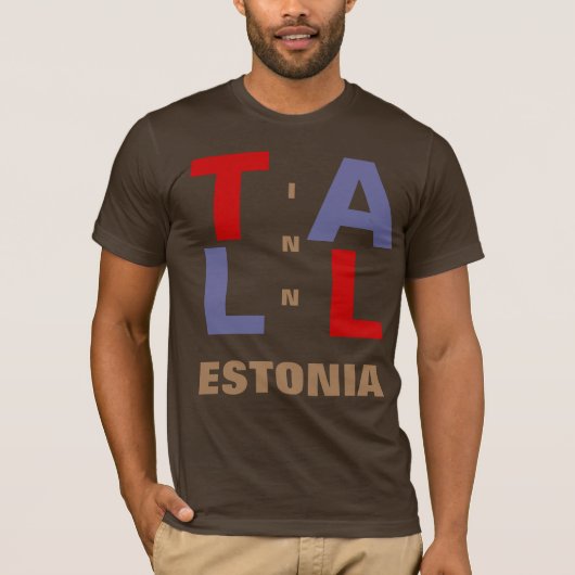 タリンエストニア Tシャツ (正面)