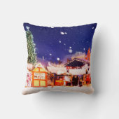 タリンクリスマスマーケット。 クッション (裏面)