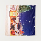 タリンクリスマスマーケット。  タペストリー (正面(横))