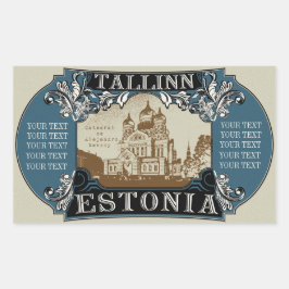 タリンステッカー 長方形シール