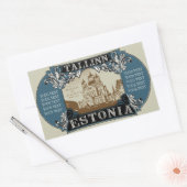 タリンステッカー 長方形シール (封筒)