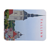 タリンタワーアンドカテドラル冷蔵庫用マグネット マグネット (横)