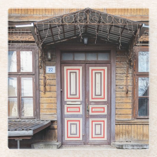 タリンドア ガラスコースター (正面)