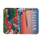 タリンヴィルメディヴェールデレストニー マグネット (横)