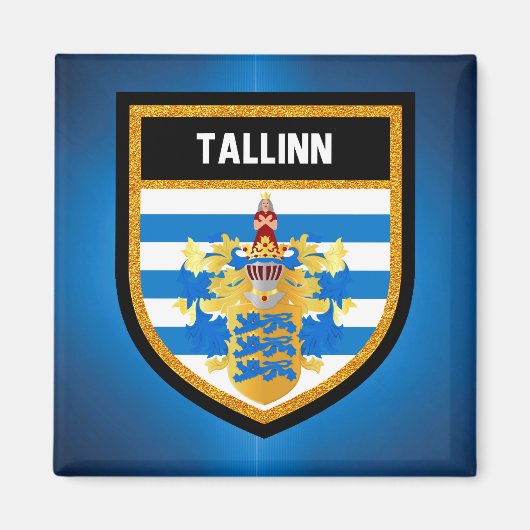 タリン国旗 マグネット (正面)