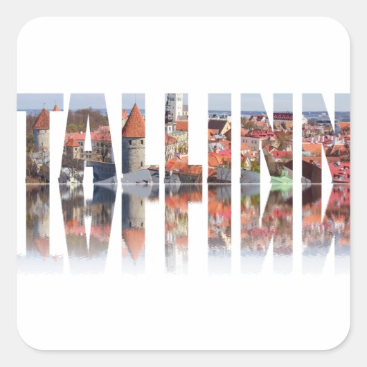 タリン文字は旧市街から成る スクエアシール (正面)