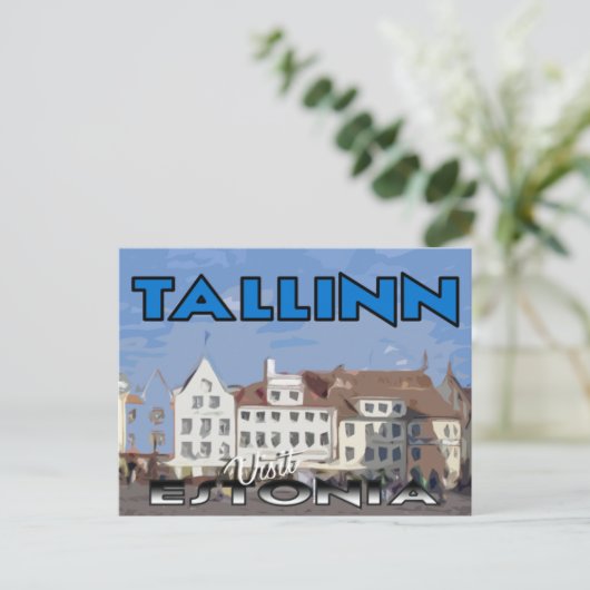 タリン、エストニアのポストカード ポストカード (スタンド正面)