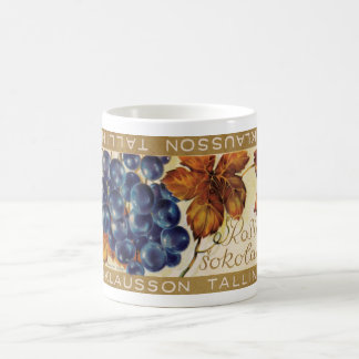 タリン、エストニアの干しぶどうのチョコレート・バーのラッパーのマグ コーヒーマグカップ