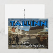 タリン、エストニアはがき ポストカード (正面/裏面)