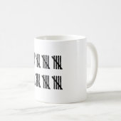 タリーシート40誕生日ギフトボードゲーマーパパ コーヒーマグカップ (正面右)