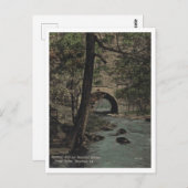 タリータウンNY水道アーチ1910ヴィンテージ ポストカード (正面/裏面)