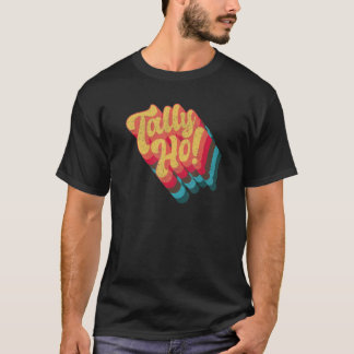 タリーホーファンキーレトロヴィンテージ大音量ブギー大はっきりしたきい Tシャツ