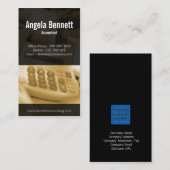 タリーマシン会計オークレビジネスカード 名刺 (正面/裏面)