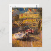 タルガフロリオイタリアンレース ポストカード (正面/裏面)