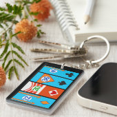 タルガフロリオ競走 キーホルダー (正面右)