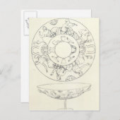 タルキニアで発見されたタッツァ ポストカード (正面/裏面)