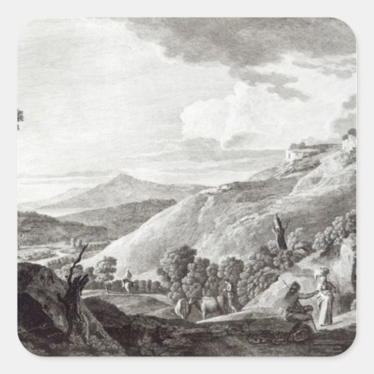 タルキニアとコルネトの見解 スクエアシール (正面)