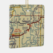 タルクヤOKレトロマップ セラミックオーナメント (右)