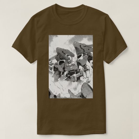 タルゲスガンダムウィング Tシャツ (デザイン正面)