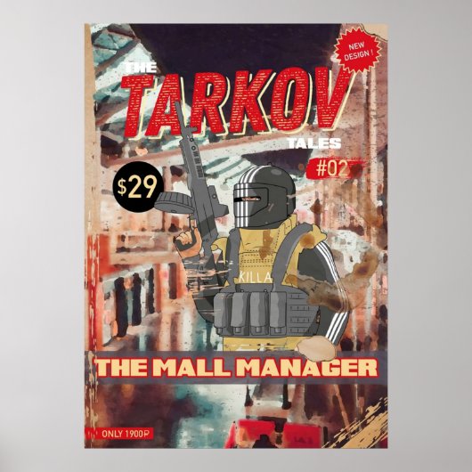 タルコフ・テイルズ02タコフ・キラVからの脱出 ポスター (正面)