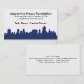 タルサのスカイライン 名刺 (正面/裏面)