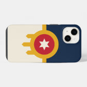 タルサの愛国的なApple Case-Mate iPhoneケース (裏面横)