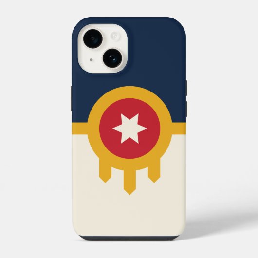 タルサの愛国的なApple Case-Mate iPhoneケース (裏面)