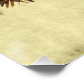 タルサオクラホマシティスケープ ポスター (コーナー)