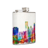 タルサオクラホマスカイライン フラスク (右)