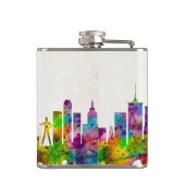 タルサオクラホマスカイライン フラスク (裏面)