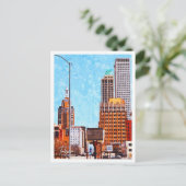 タルサオクラホマビューティフルオイルペインティングシティ ポストカード (スタンド正面)